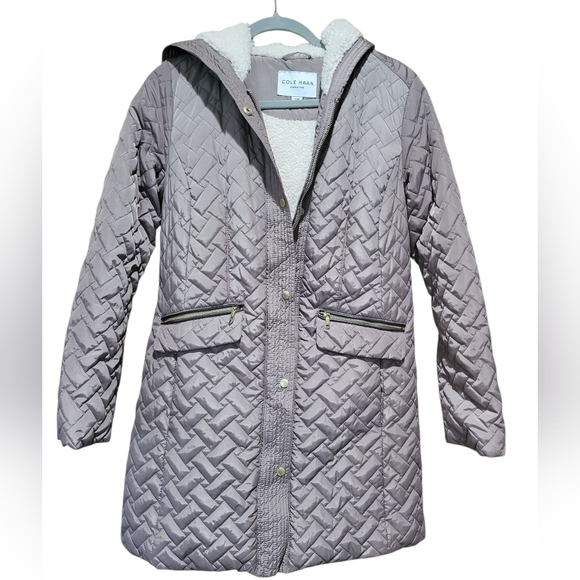 Cole Haan Women's Quilted Jacket - Picture 14 of 15